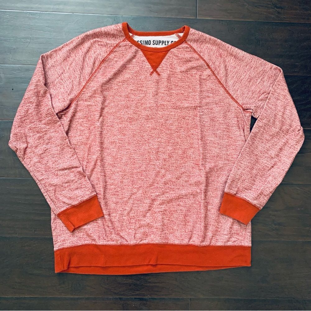 MOSSIMO Men's Crewneck Pullover Sweater Shirt/Top - Heather Red | Size: XL